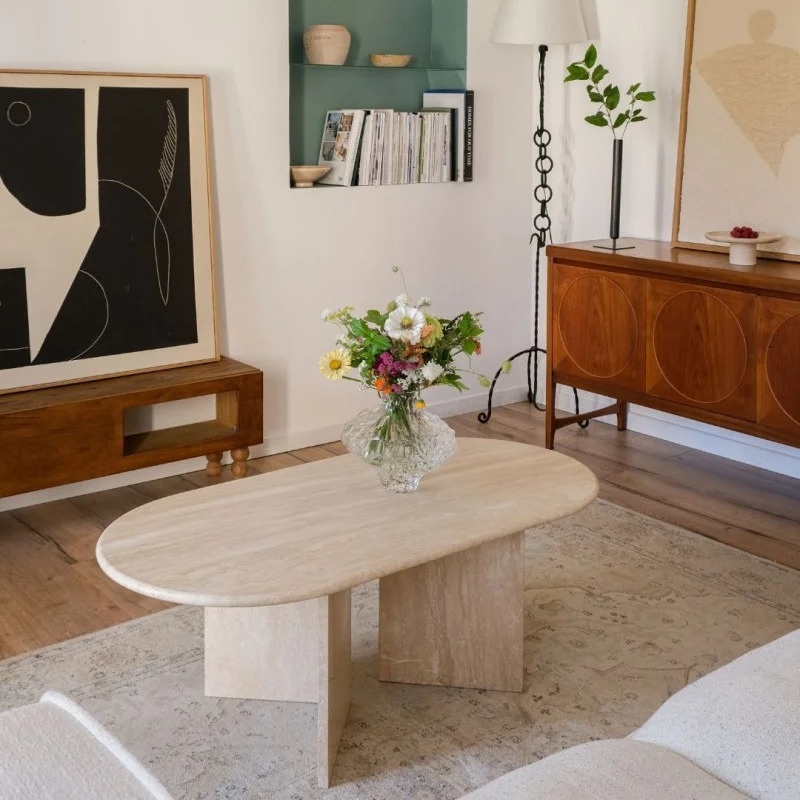 Luxurious Living Room Stone Furniture