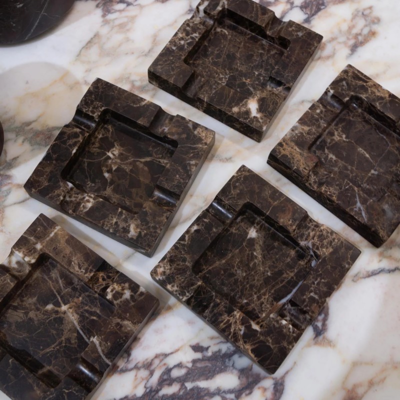 vintage italian marble ashtray